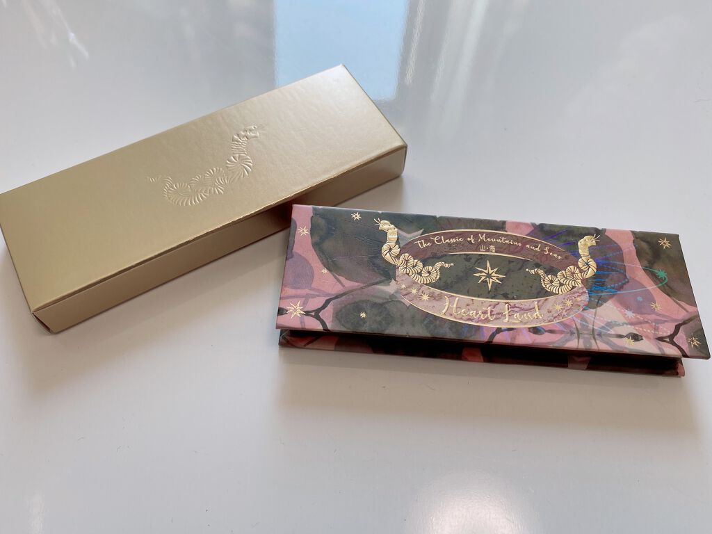 山海シリーズ 4色アイシャドウパレット 05 花象 elephant/GirlCult/アイシャドウパレットを使ったクチコミ（1枚目）