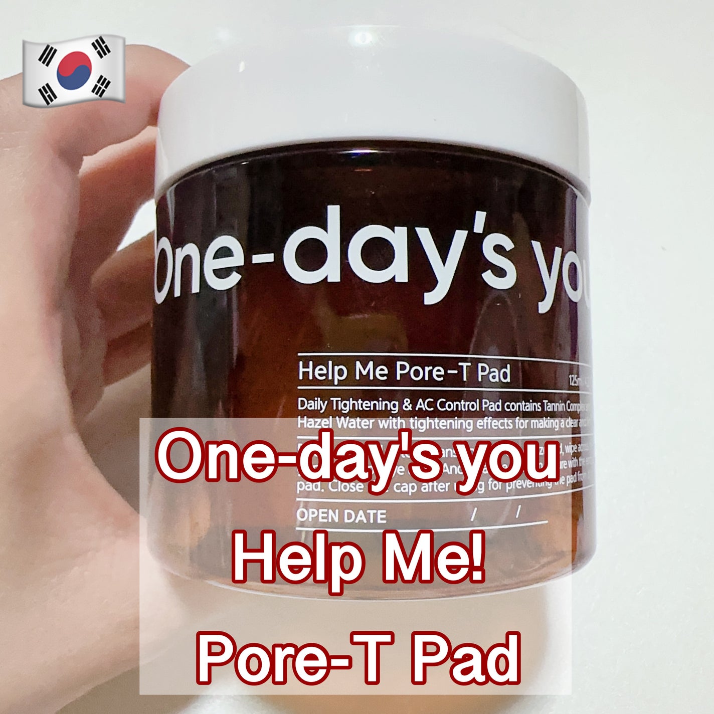 ヘルプミー! ポア-Tパッド/One-day's you/トナーパッドを使ったクチコミ(1枚目)