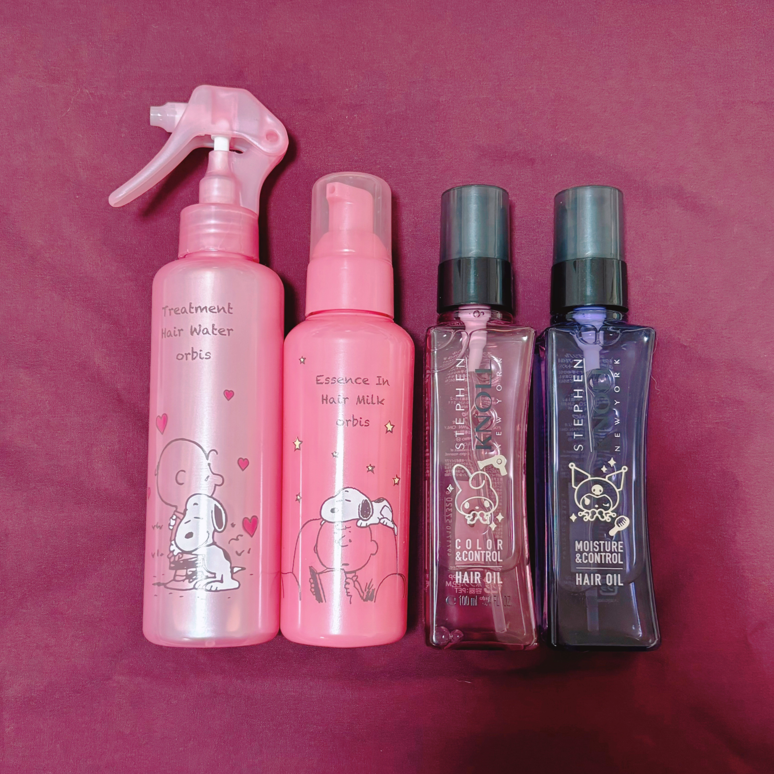 モイスチュアコントロール ヘアオイル Ｗ 限定クロミデザイン 100ml/スティーブンノル ニューヨーク/ヘアオイルを使ったクチコミ（1枚目）