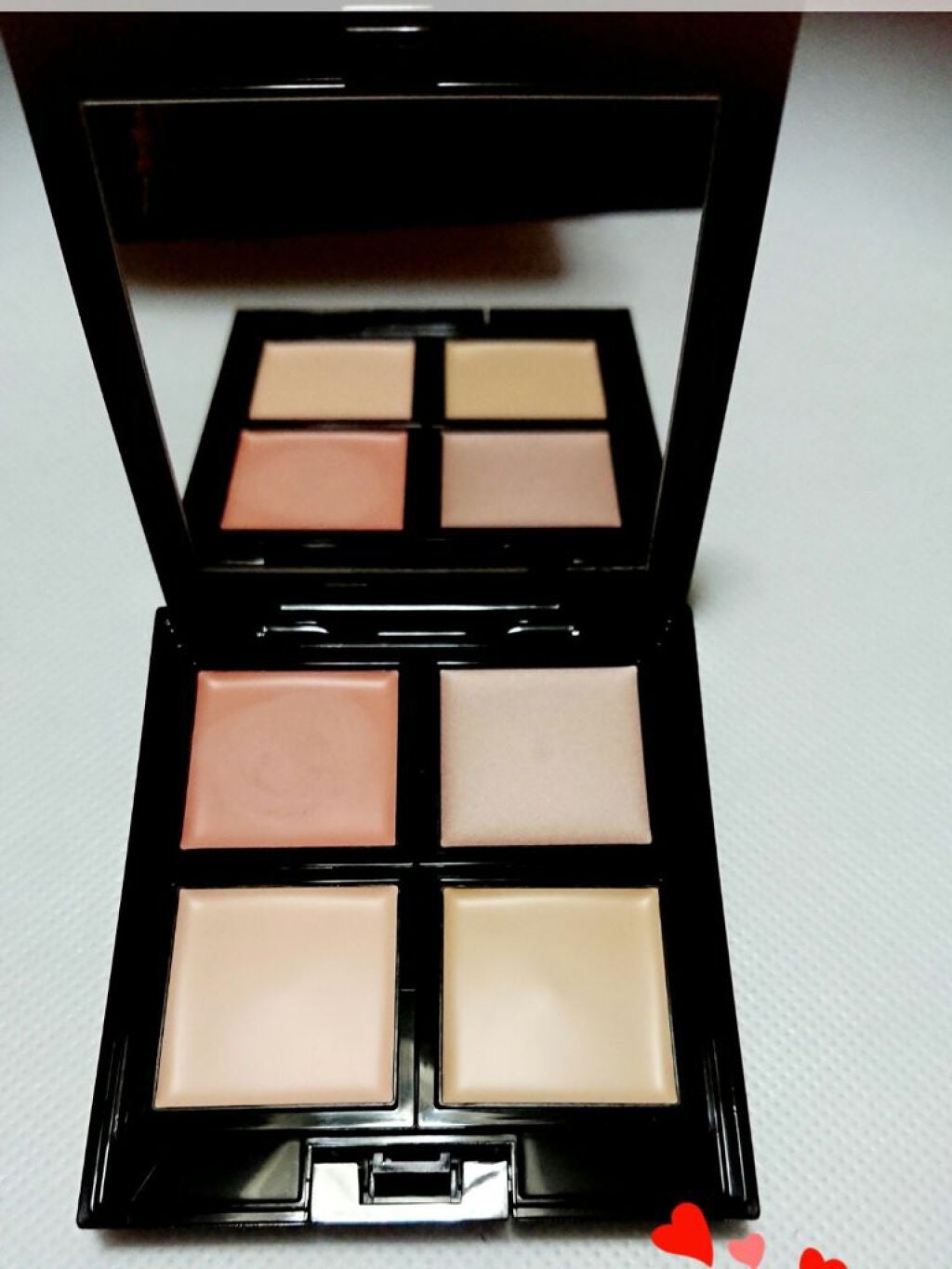 スキンリフレクト フレッシュ コンシーラー/ADDICTION/パレットコンシーラーを使ったクチコミ(2枚目)