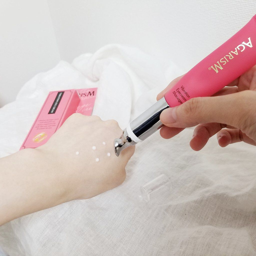 アイキュット マッサージャークリーム/AGARISM/アイケア・アイクリームを使ったクチコミ(3枚目)