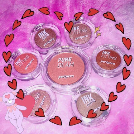 peripera Pure Beam Flash Cheek/PERIPERA/パウダーチークを使ったクチコミ(1枚目)