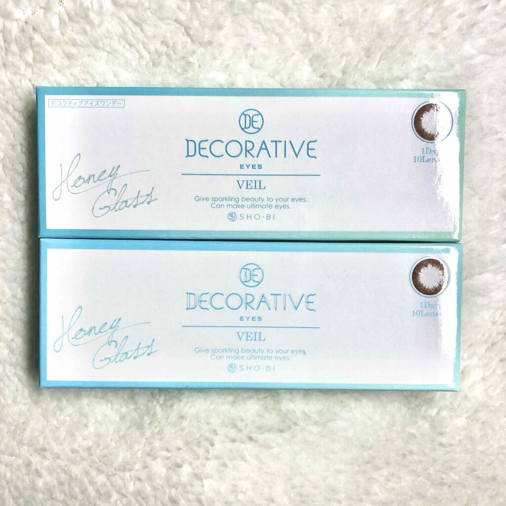 デコラティブアイズ ヴェール/Decorative Eyes/カラーコンタクトレンズを使ったクチコミ（2枚目）