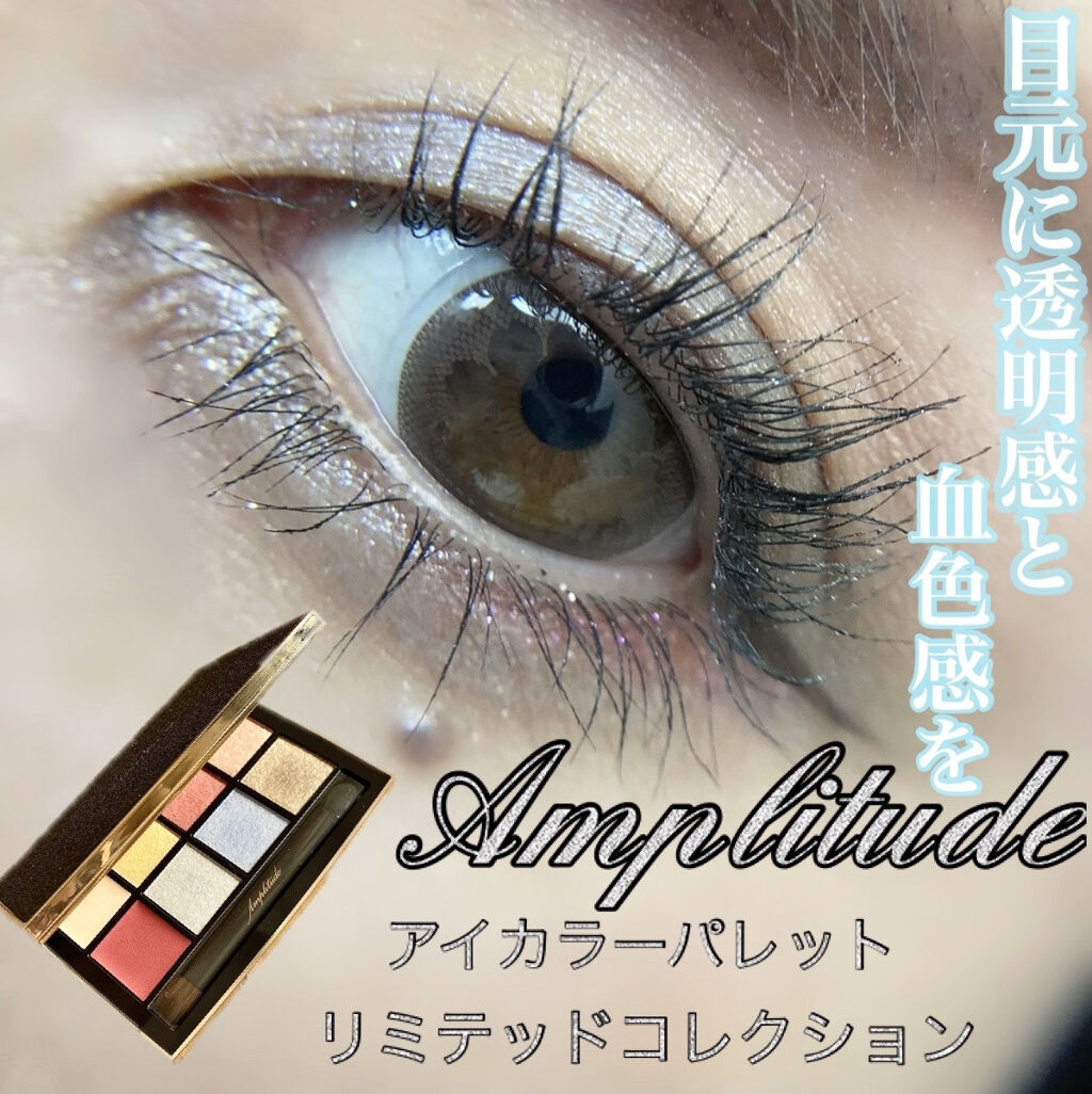 アイカラーパレット リミテッドコレクションa/Amplitude/アイシャドウパレットを使ったクチコミ（1枚目）