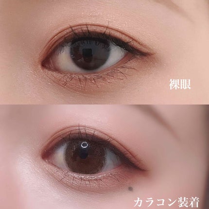 Sanctuary Muffin Grand チョコ/Jill/カラーコンタクトレンズを使ったクチコミ(2枚目)