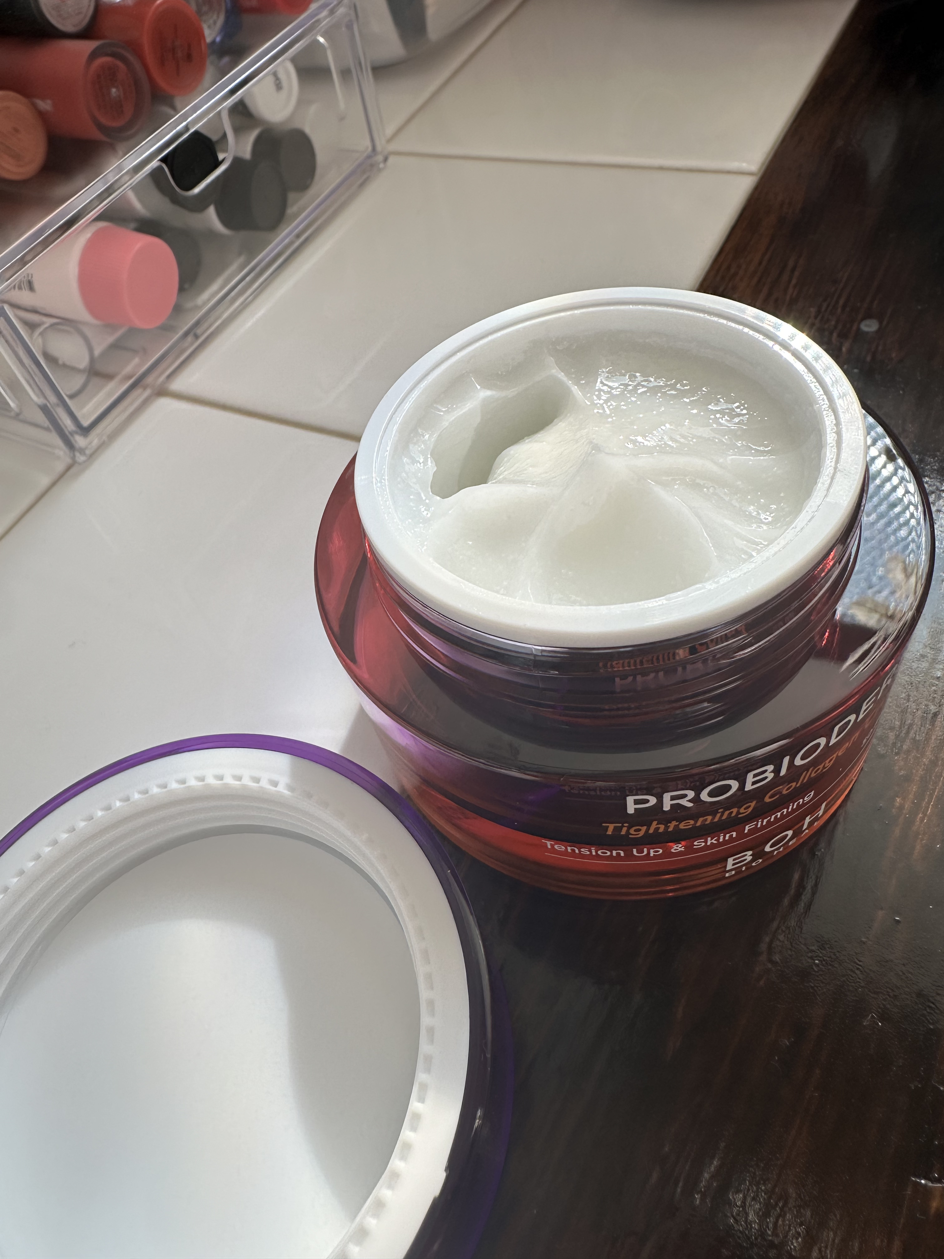 プロバイオダームタイトニングコラーゲンクリーム/BIOHEAL BOH/フェイスクリームを使ったクチコミ（2枚目）