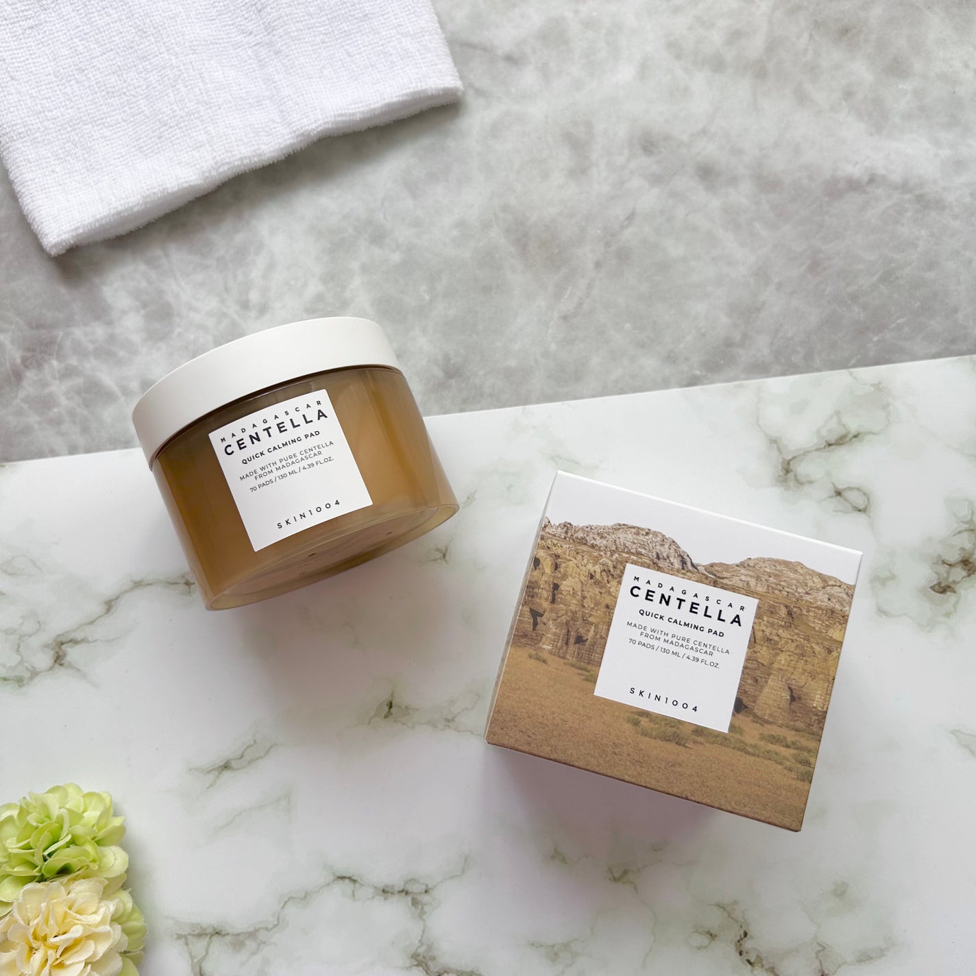 センテラ クイックカーミングパッド/SKIN1004/トナーパッドを使ったクチコミ(1枚目)