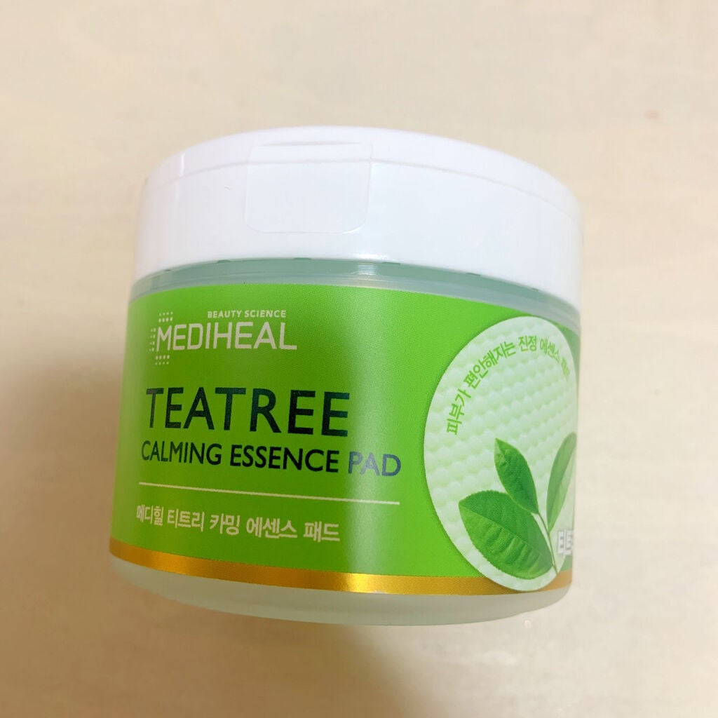ティーツリーカーミングエッセンスパッド/MEDIHEAL/トナーパッドを使ったクチコミ(2枚目)