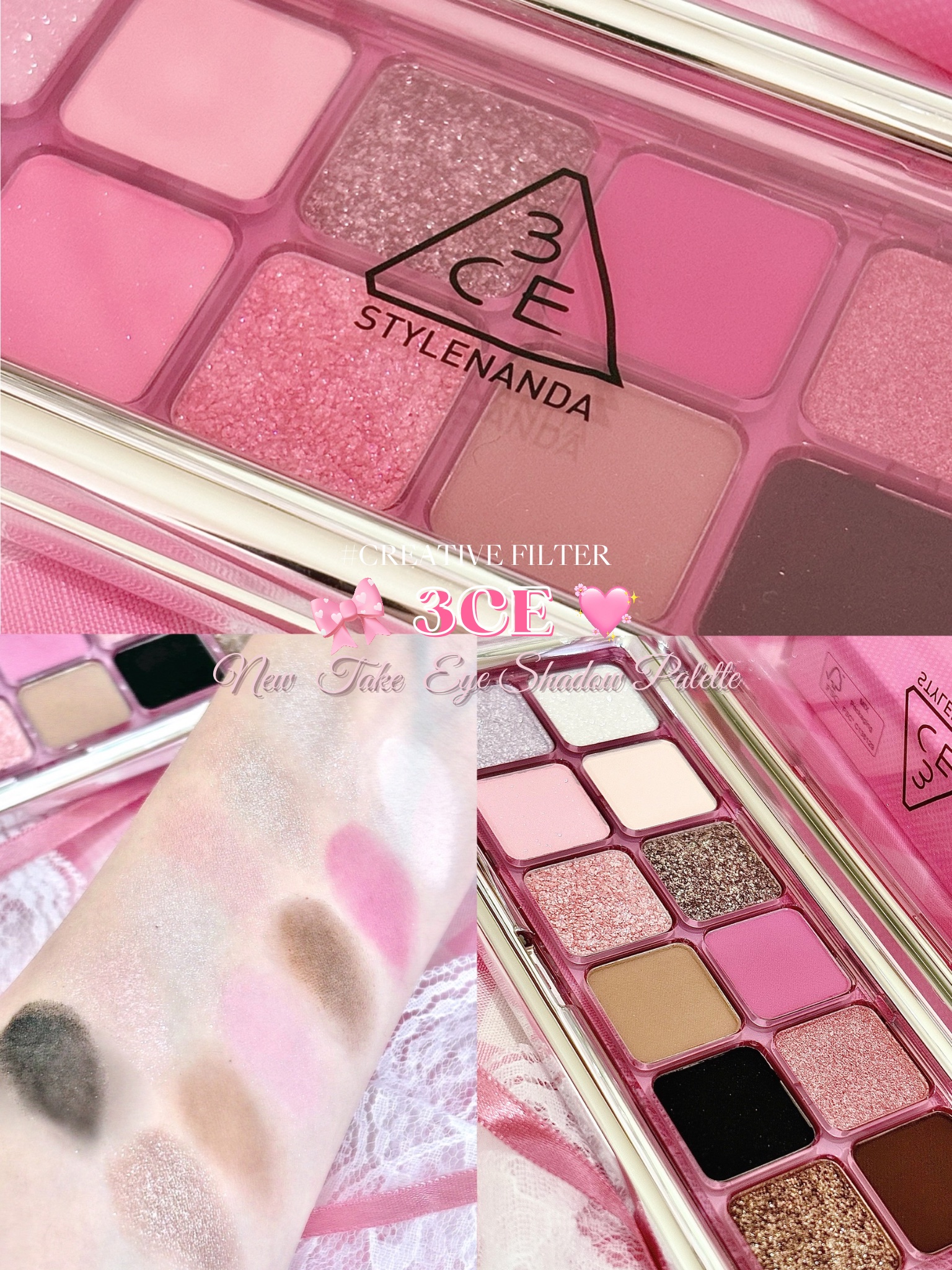 3CE ニューテイク アイシャドウパレット/3CE/アイシャドウパレットを使ったクチコミ（1枚目）