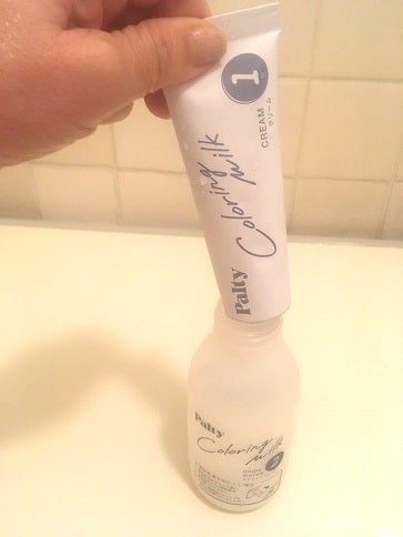 カラーリングミルク/パルティ/ヘアカラーを使ったクチコミ(6枚目)