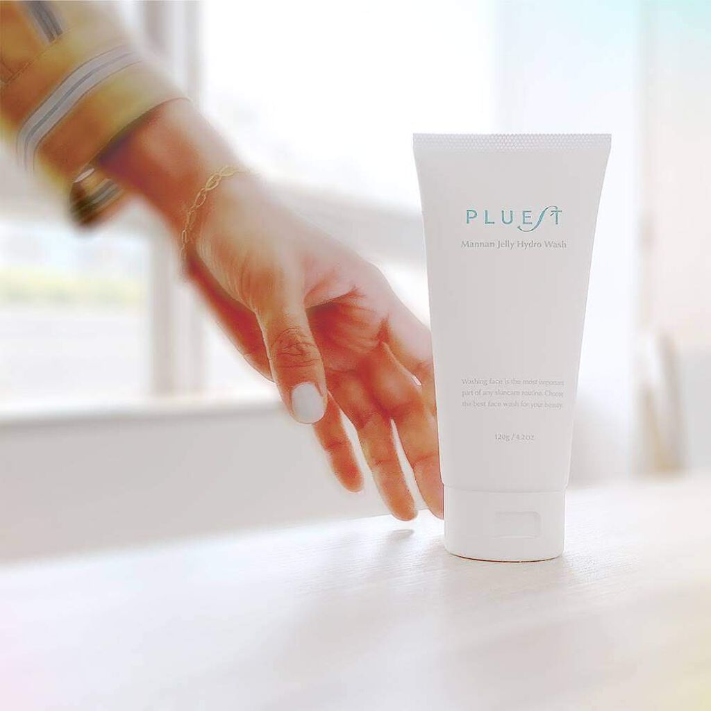 マンナンジェリーハイドロウォッシュ/PLUEST/洗顔料を使ったクチコミ(1枚目)