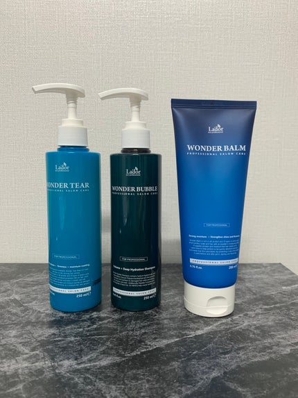 WONDER TEAR/La'dor/洗い流すヘアトリートメントを使ったクチコミ(2枚目)