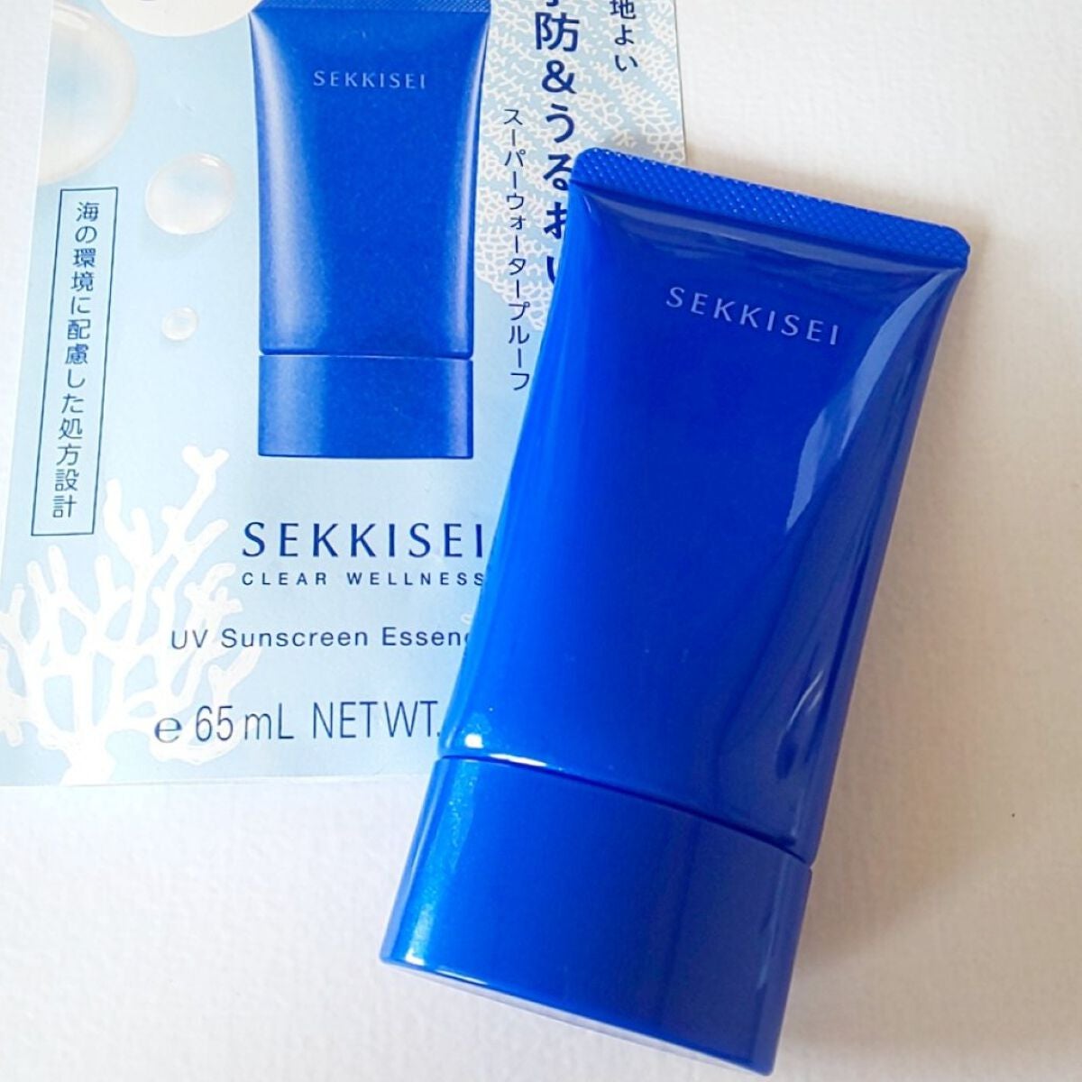 クリアウェルネス UVエッセンスジェル/雪肌精/日焼け止めジェルを使ったクチコミ(2枚目)