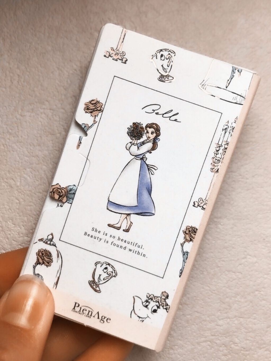 ディズニープリンセスコレクション by ピエナージュ/PienAge/カラーコンタクトレンズを使ったクチコミ（1枚目）