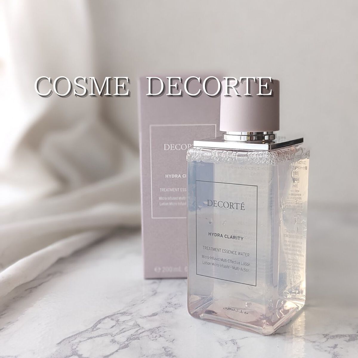 イドラクラリティ　薬用 トリートメント エッセンス ウォーター/DECORTÉ/化粧水を使ったクチコミ（1枚目）