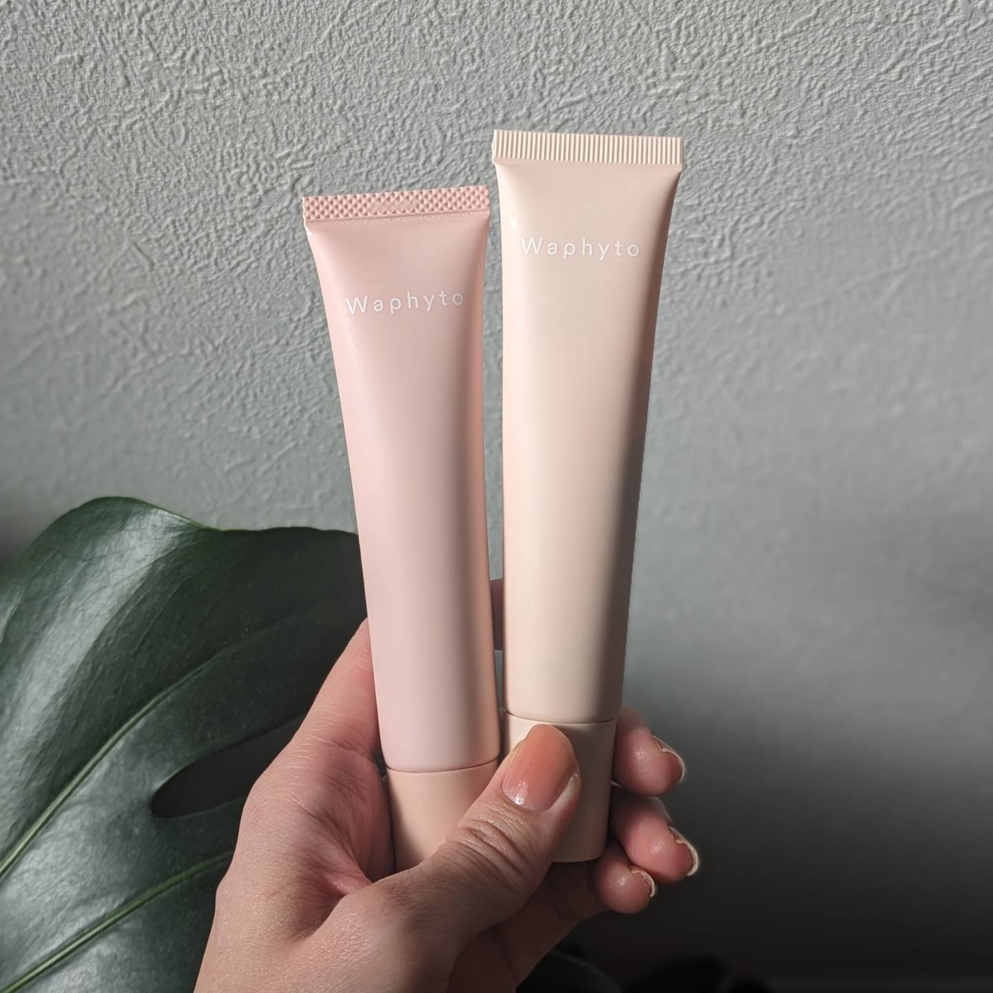 UVクリーム ピンクグロウ／ナチュラルベージュ ピンクグロウ/Waphyto/日焼け止めクリームを使ったクチコミ（1枚目）