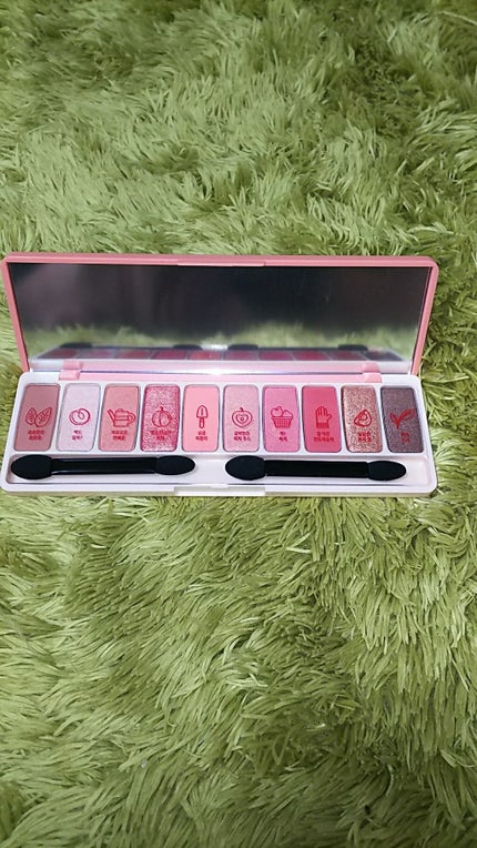 プレイカラー アイシャドウ/ETUDE/アイシャドウパレットを使ったクチコミ(3枚目)