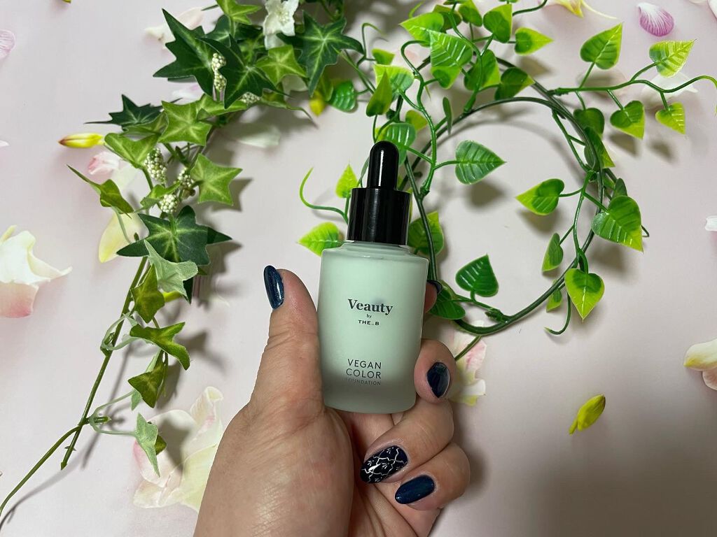 ヴィーガン カラーファンデーション/Veauty by THE_B/リキッドファンデーションを使ったクチコミ(9枚目)