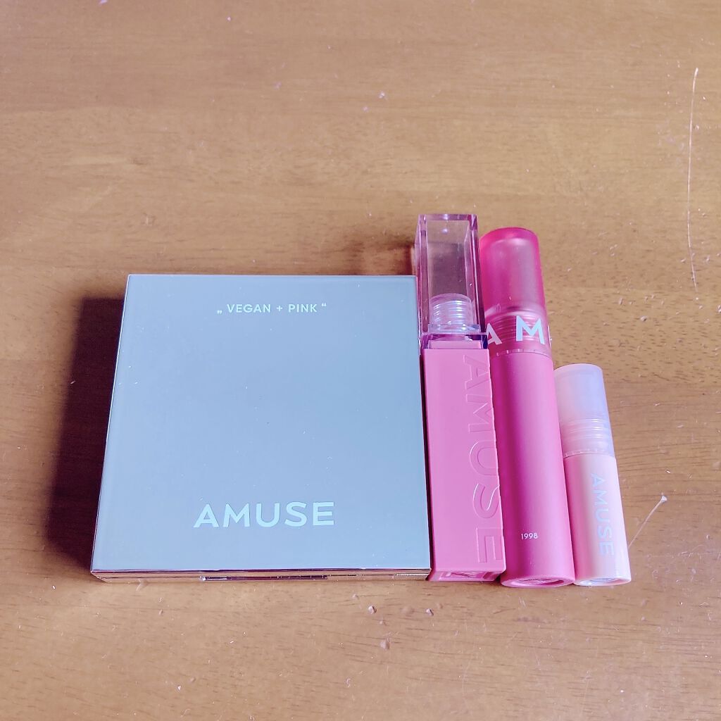 アイ ヴィーガン シアーパレット/AMUSE/アイシャドウパレットを使ったクチコミ（2枚目）