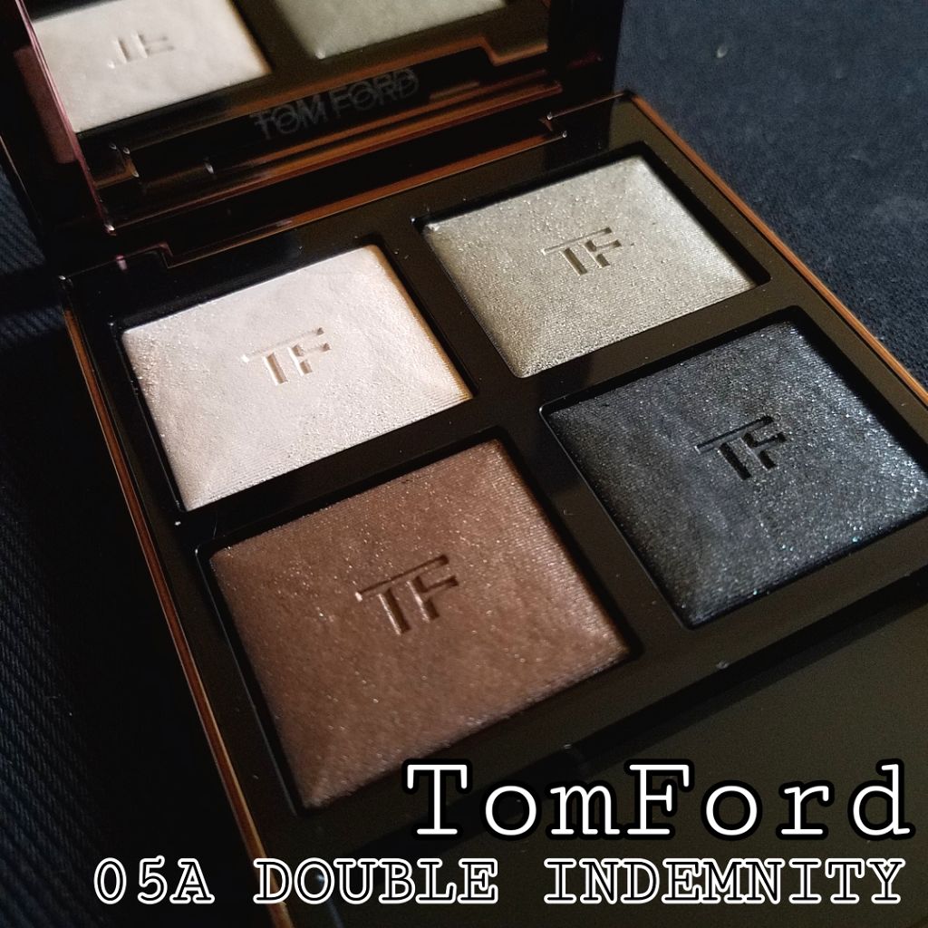 アイ カラー クォード 05A ダブル インデムニティー/TOM FORD BEAUTY/アイシャドウパレットを使ったクチコミ（1枚目）