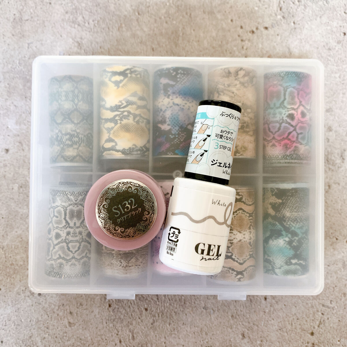 アートホイル/プリジェル/ネイルチップ・パーツを使ったクチコミ（2枚目）