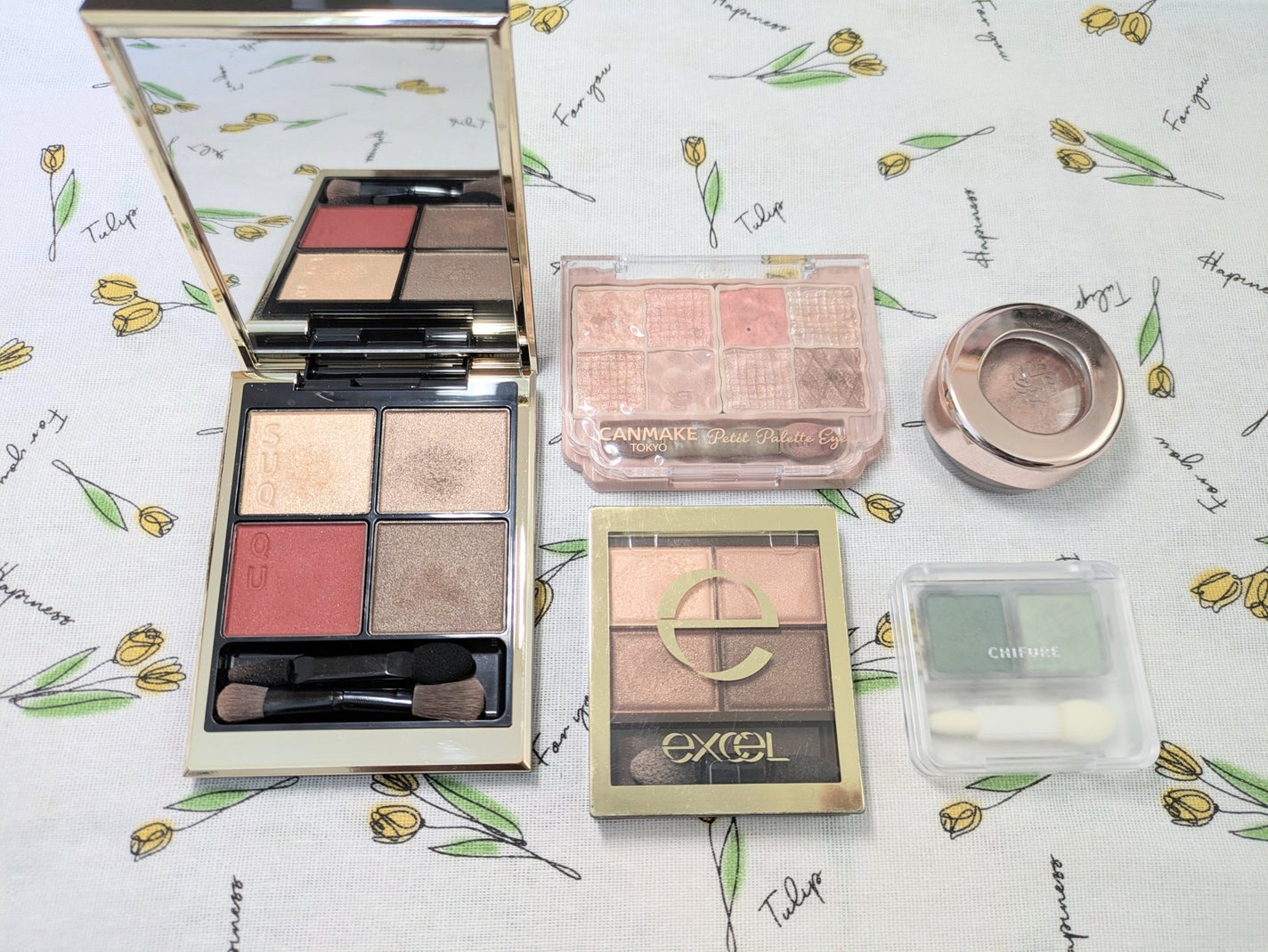 スキニーリッチシャドウ/excel/アイシャドウパレットを使ったクチコミ(1枚目)