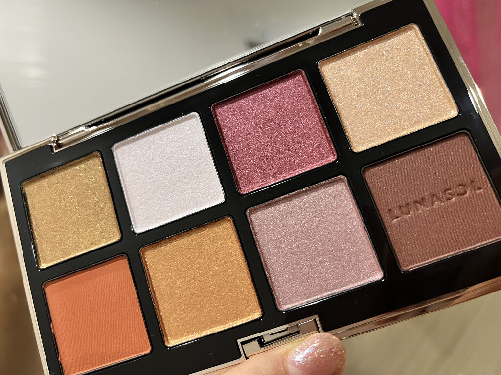 アイカラーレーション スペシャルエディション/LUNASOL/アイシャドウパレットを使ったクチコミ（2枚目）