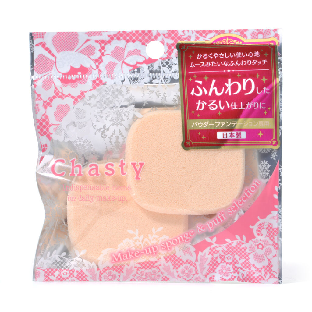 チャスティ ムースタッチスポンジ コンパクト型