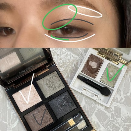 アイ カラー クォード/TOM FORD BEAUTY/アイシャドウパレットを使ったクチコミ(5枚目)