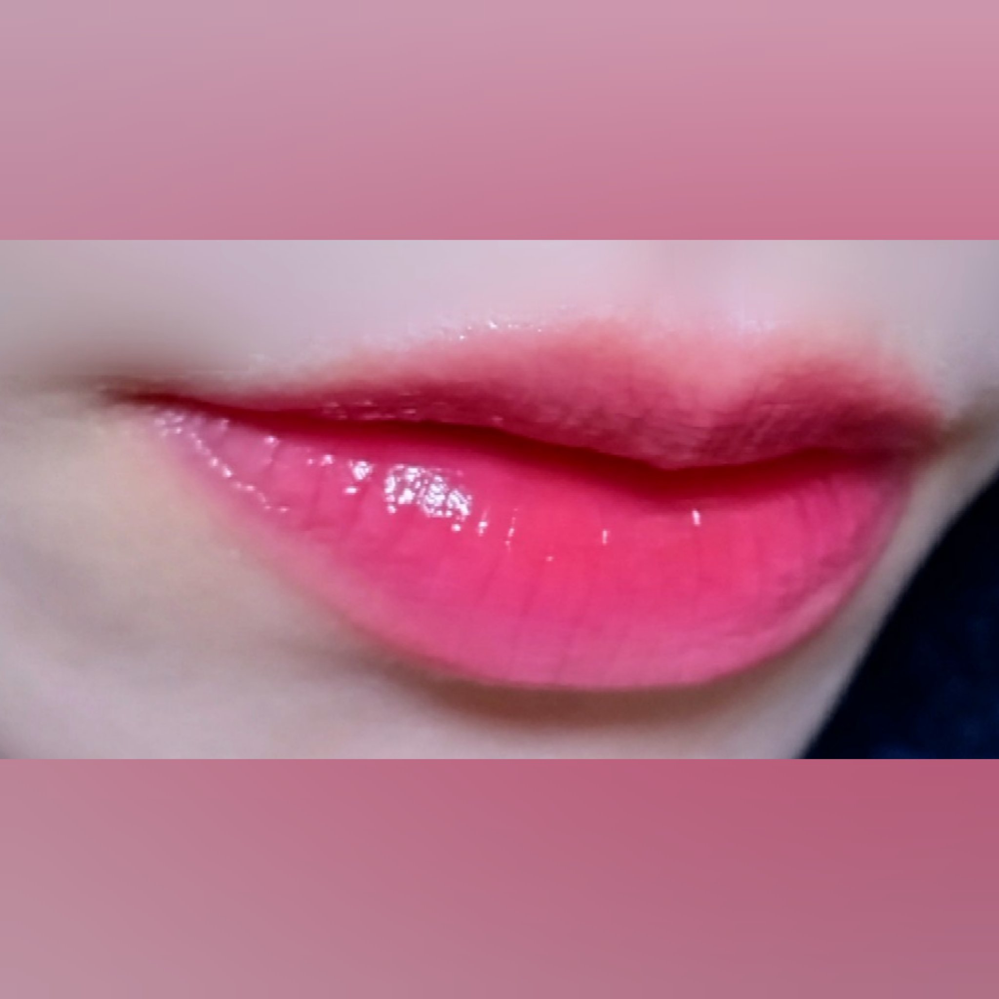 ロウグロウジェルティント R015 バイト/hince/リップティントを使ったクチコミ（3枚目）