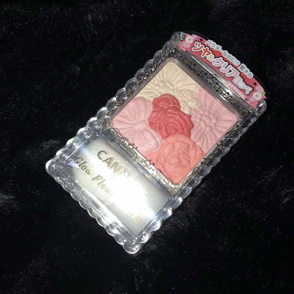 グロウフルールチークス/キャンメイク/パウダーチークを使ったクチコミ(1枚目)