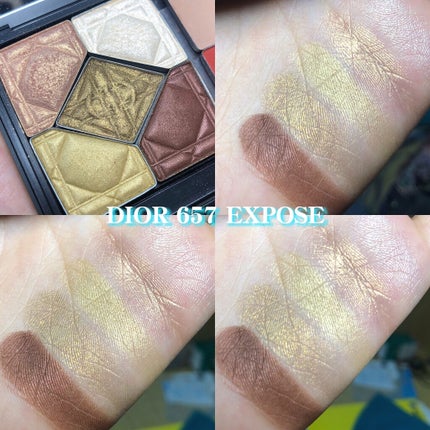 【旧】サンク クルール/Dior/アイシャドウパレットを使ったクチコミ(3枚目)