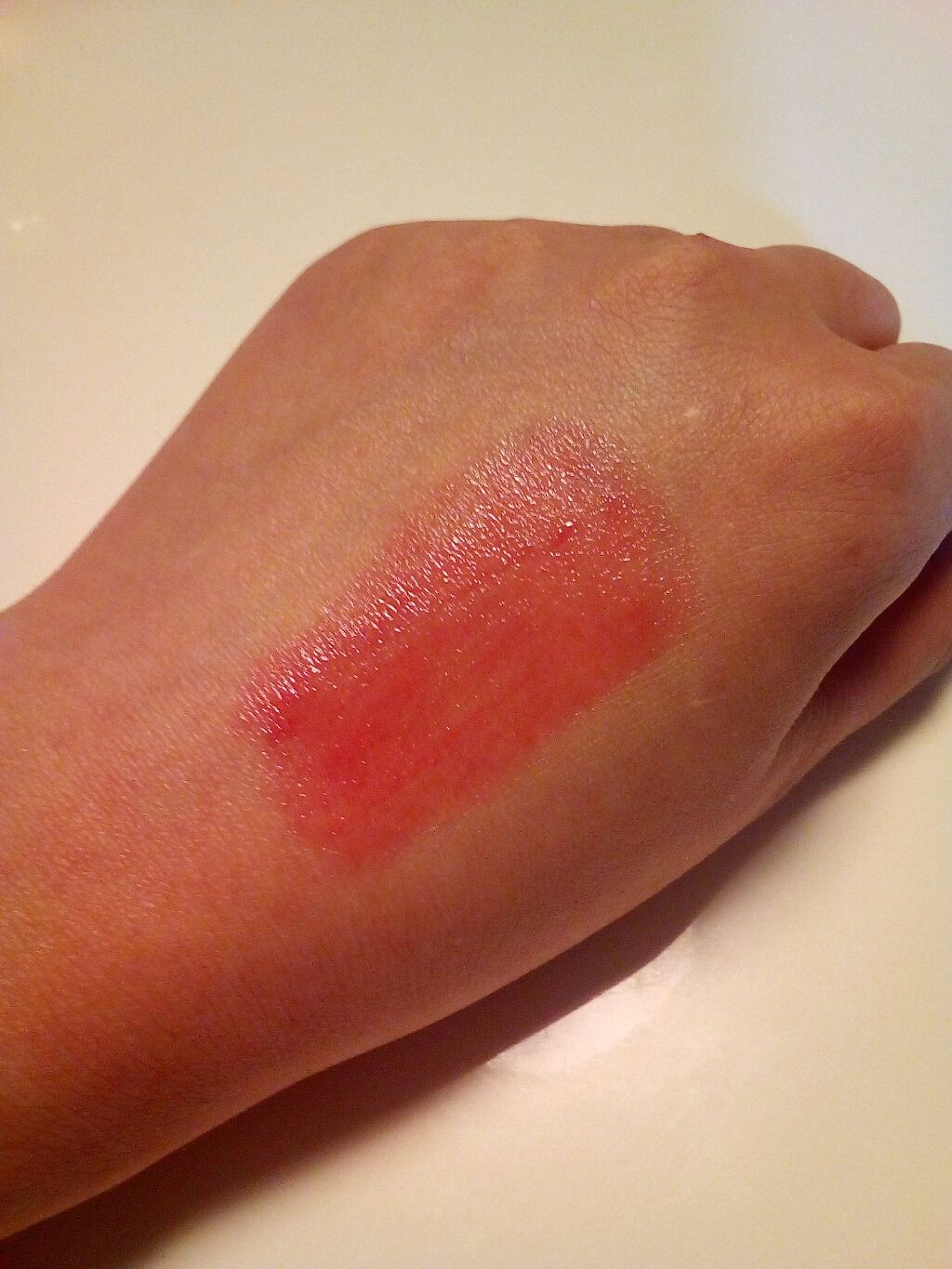 ラスティンググロスリップ/CEZANNE/口紅を使ったクチコミ(3枚目)