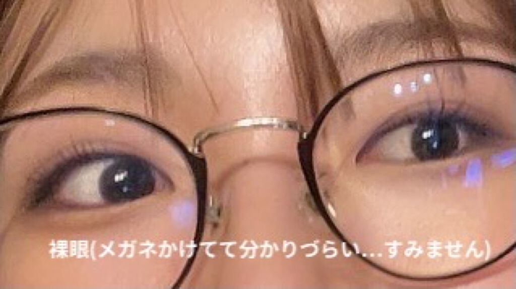 ベティーシリーズ ベティーチョコ/LENSSIS/カラーコンタクトレンズを使ったクチコミ（2枚目）