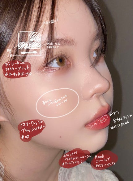 デイジードール アイカラー パレット/DAISY DOLL by MARY QUANT/アイシャドウパレットを使ったクチコミ(2枚目)