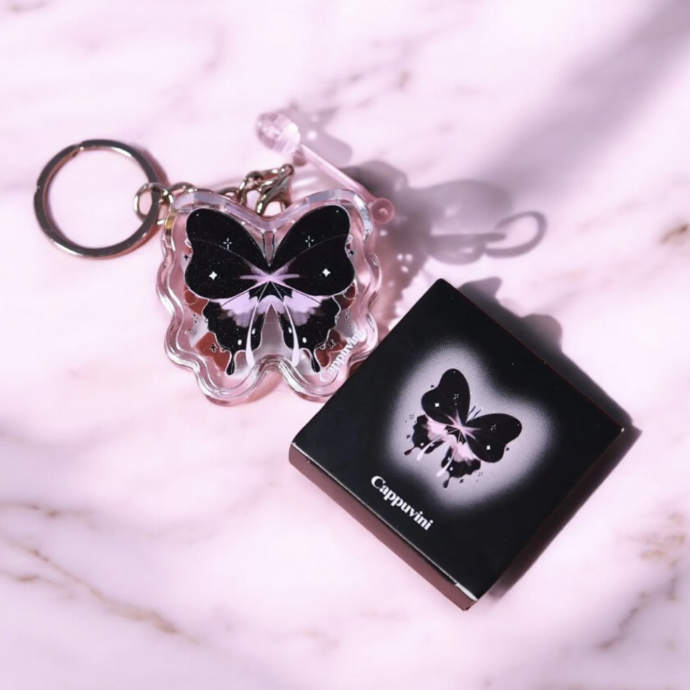 福蝶物語個体唇蜜/CAPPUVINI/口紅を使ったクチコミ（1枚目）