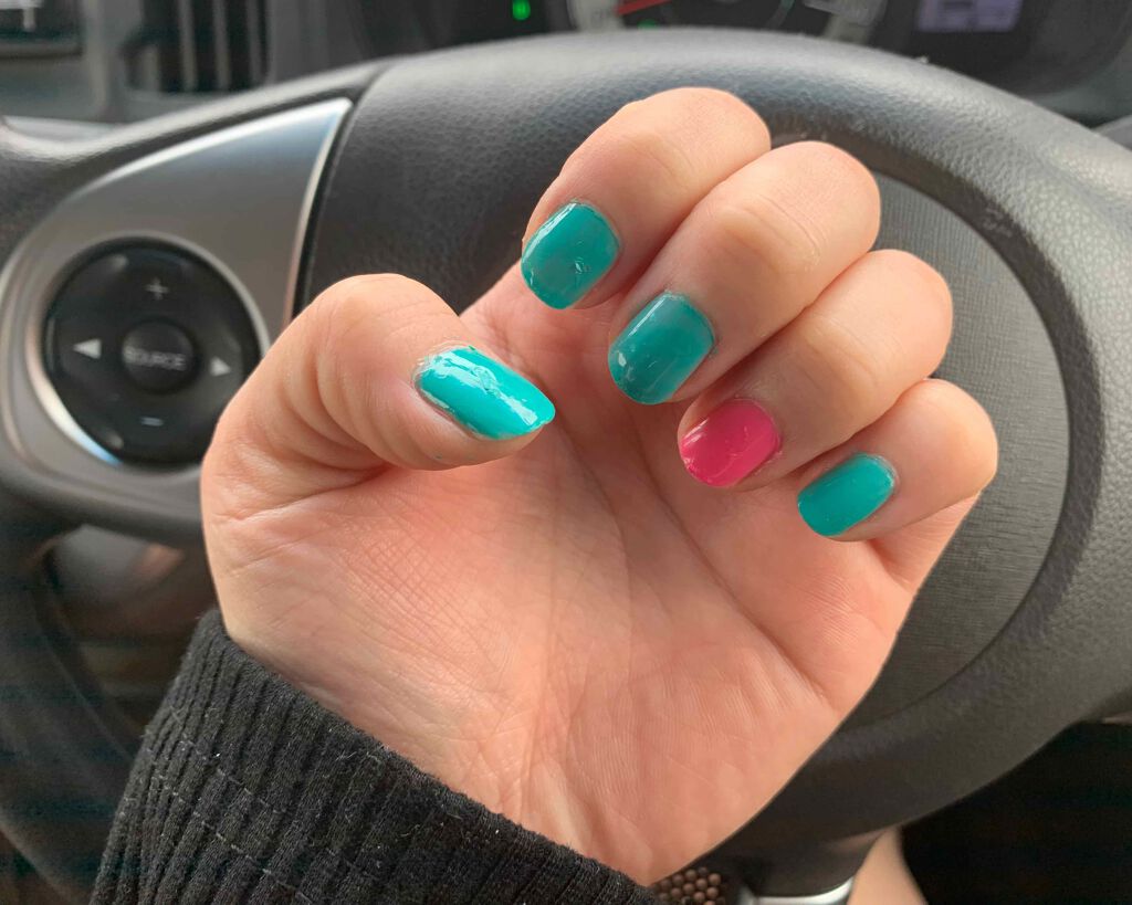 ピールオフベースコート/HOMEI/ネイルベースコートを使ったクチコミ（2枚目）