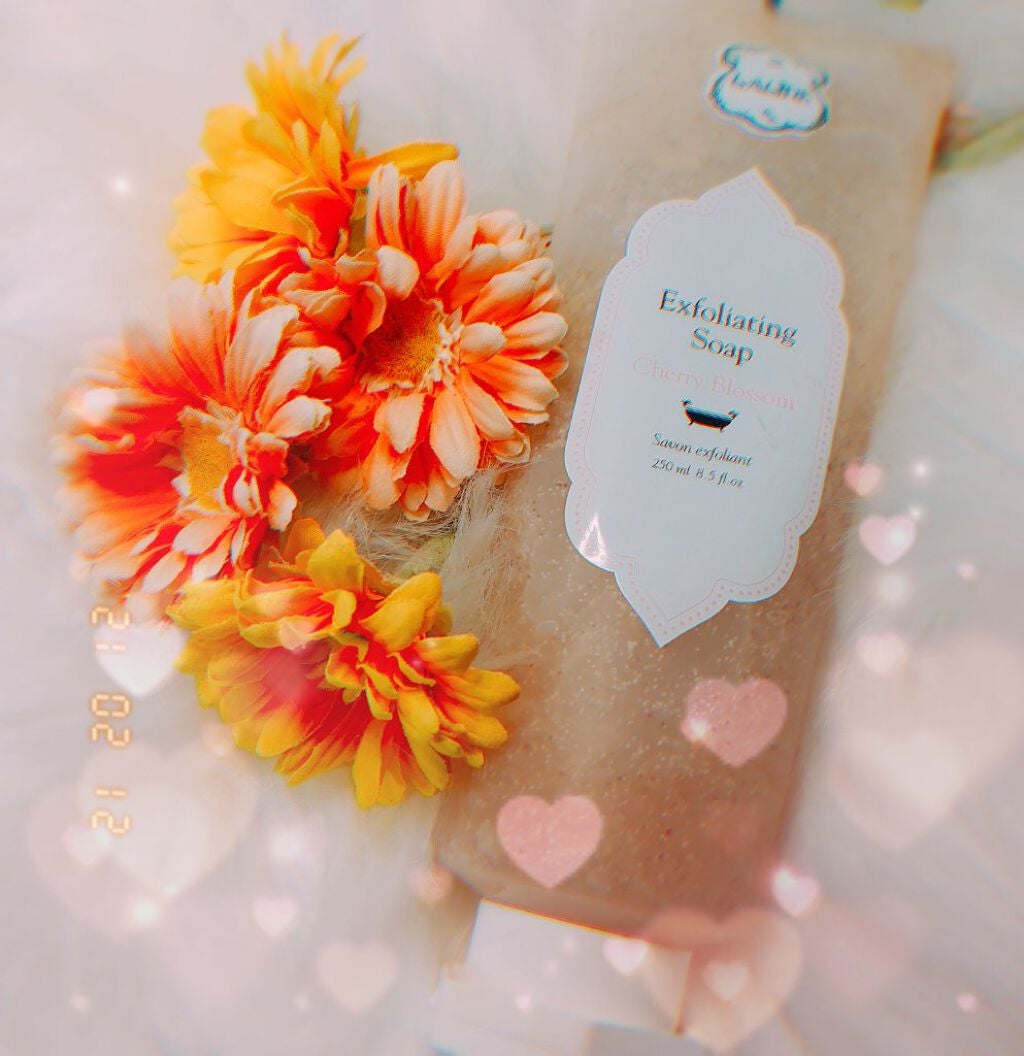 エクスフォリエーティングボディソープ オーシャン/Laline/ボディスクラブを使ったクチコミ(1枚目)