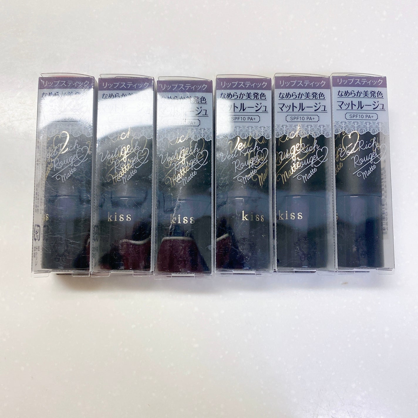 ヴェールリッチルージュ マット/KiSS/口紅を使ったクチコミ(3枚目)