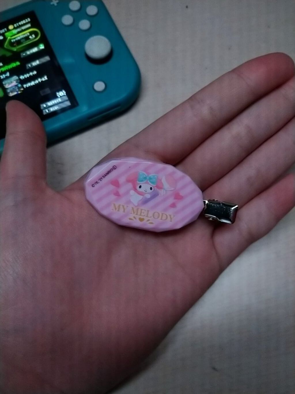 前髪クリップ/サンリオ/ヘアアクセサリーを使ったクチコミ（3枚目）