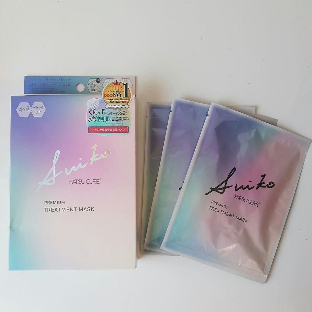 プレミアムトリートメントマスク/SUIKO HATSUCURE/シートマスク・パックを使ったクチコミ（1枚目）