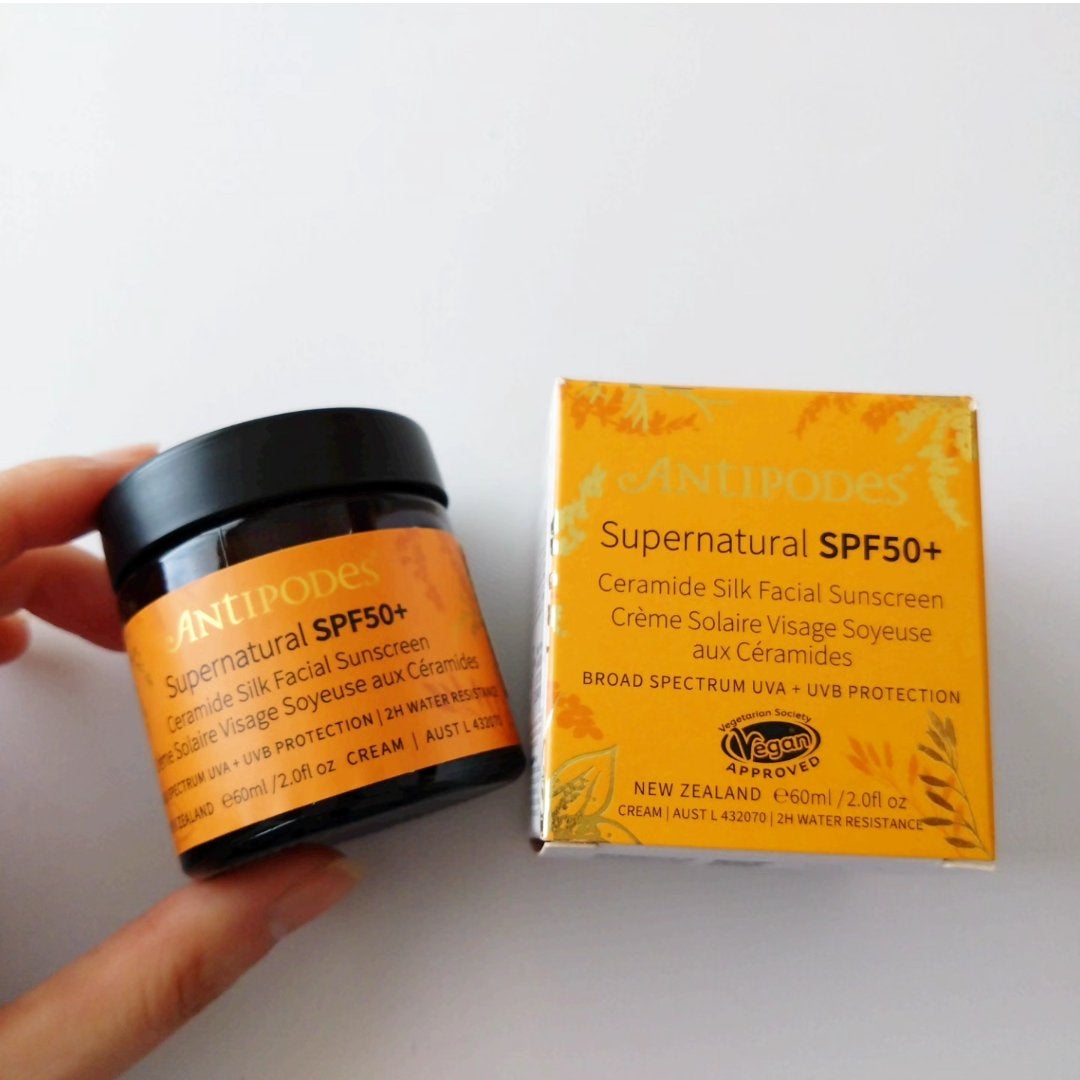 アンティポディース スーパーナチュラル SPF50+ フェイシャル サンスクリーン/Antipodes/日焼け止めクリームを使ったクチコミ(6枚目)