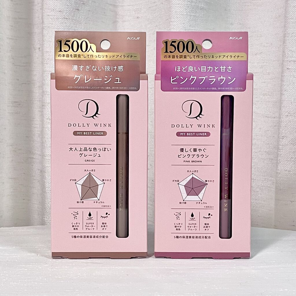マイベストライナー/ドーリーウインク/リキッドアイライナーを使ったクチコミ（1枚目）