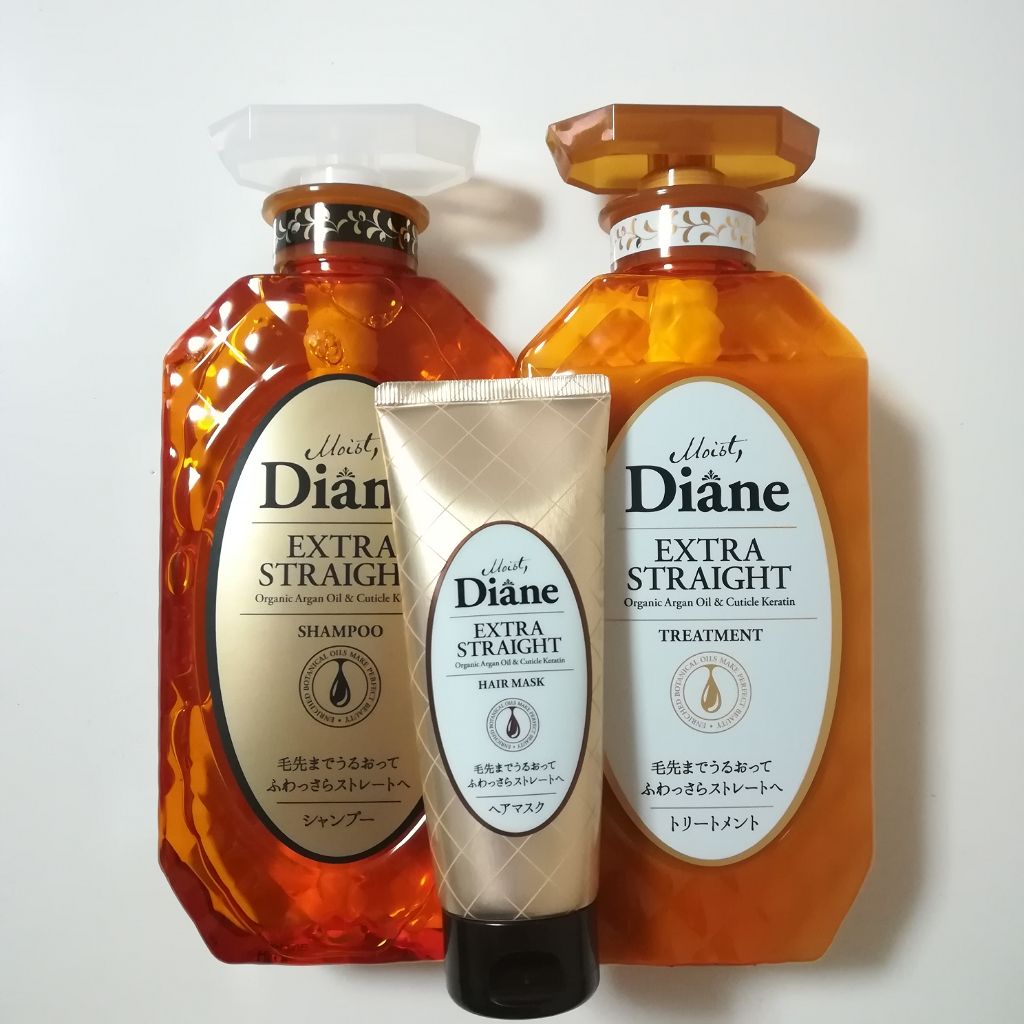 パーフェクトビューティ モイストダイアン エクストラストレート シャンプー/トリートメント/ダイアン/市販シャンプーを使ったクチコミ(1枚目)