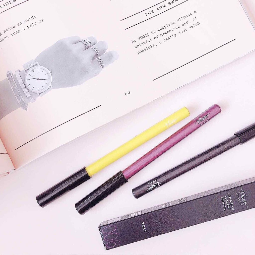 ヴィセ アヴァン リップ&アイカラー ペンシル 006 PSYCHEDELIC/Visée/ペンシルアイライナーを使ったクチコミ（1枚目）