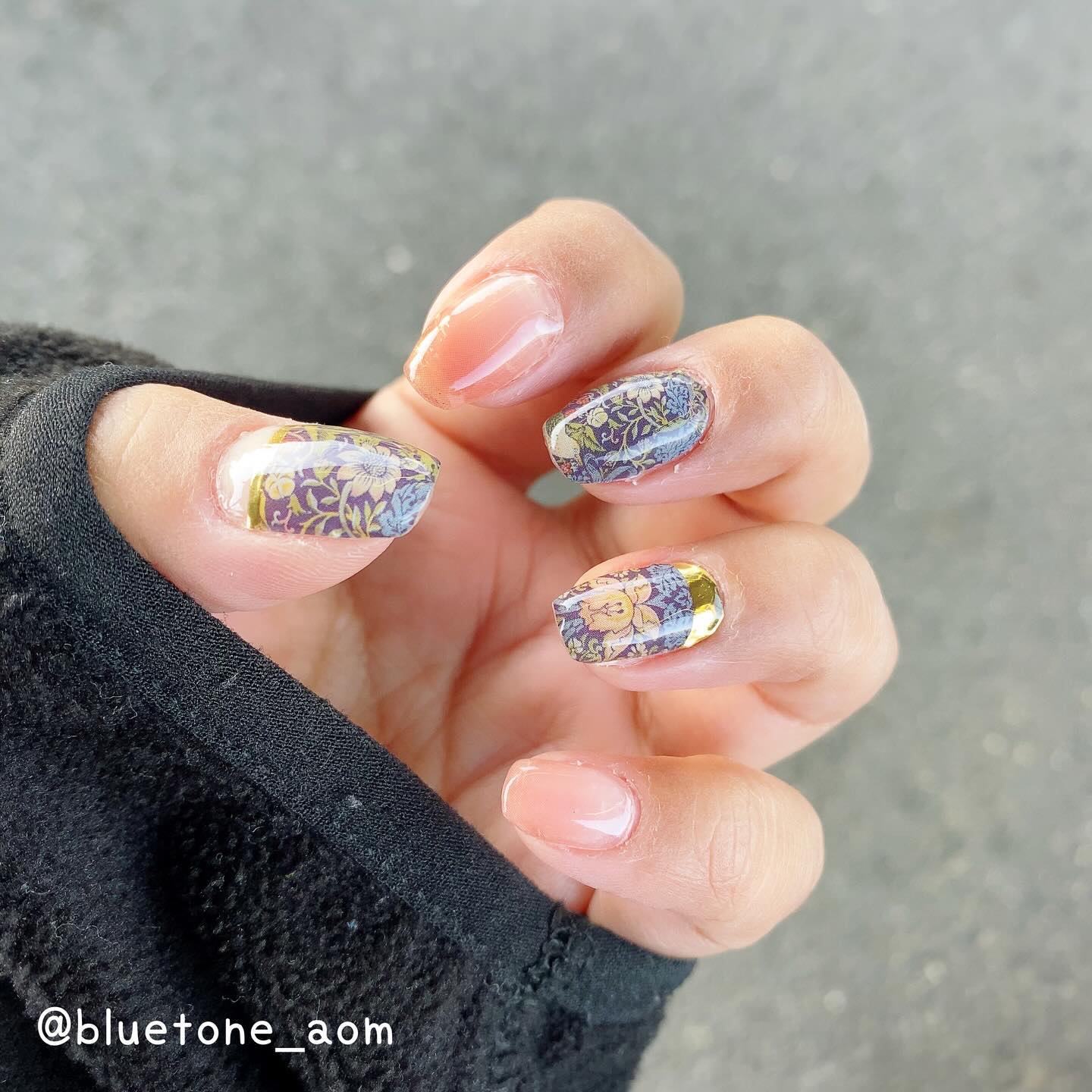 ジェルネイルシール/キャンドゥ/ネイルシールを使ったクチコミ（1枚目）