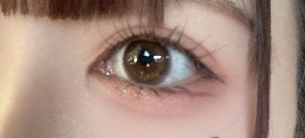 ビュームワンデー スウィートアンバー/ビューム/ワンデー（１DAY）カラコンを使ったクチコミ（1枚目）