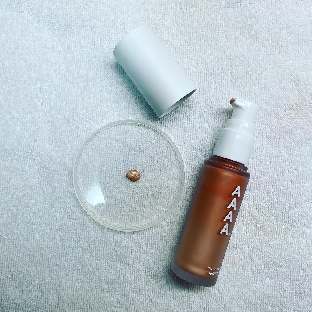 ハイライター/AAAA./リキッドハイライトを使ったクチコミ（3枚目）