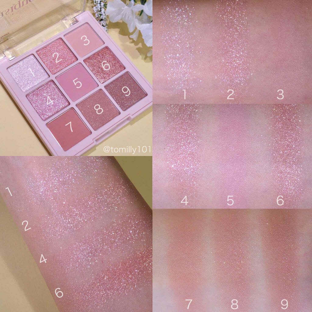 シャドウパレット/dasique/アイシャドウパレットを使ったクチコミ(4枚目)