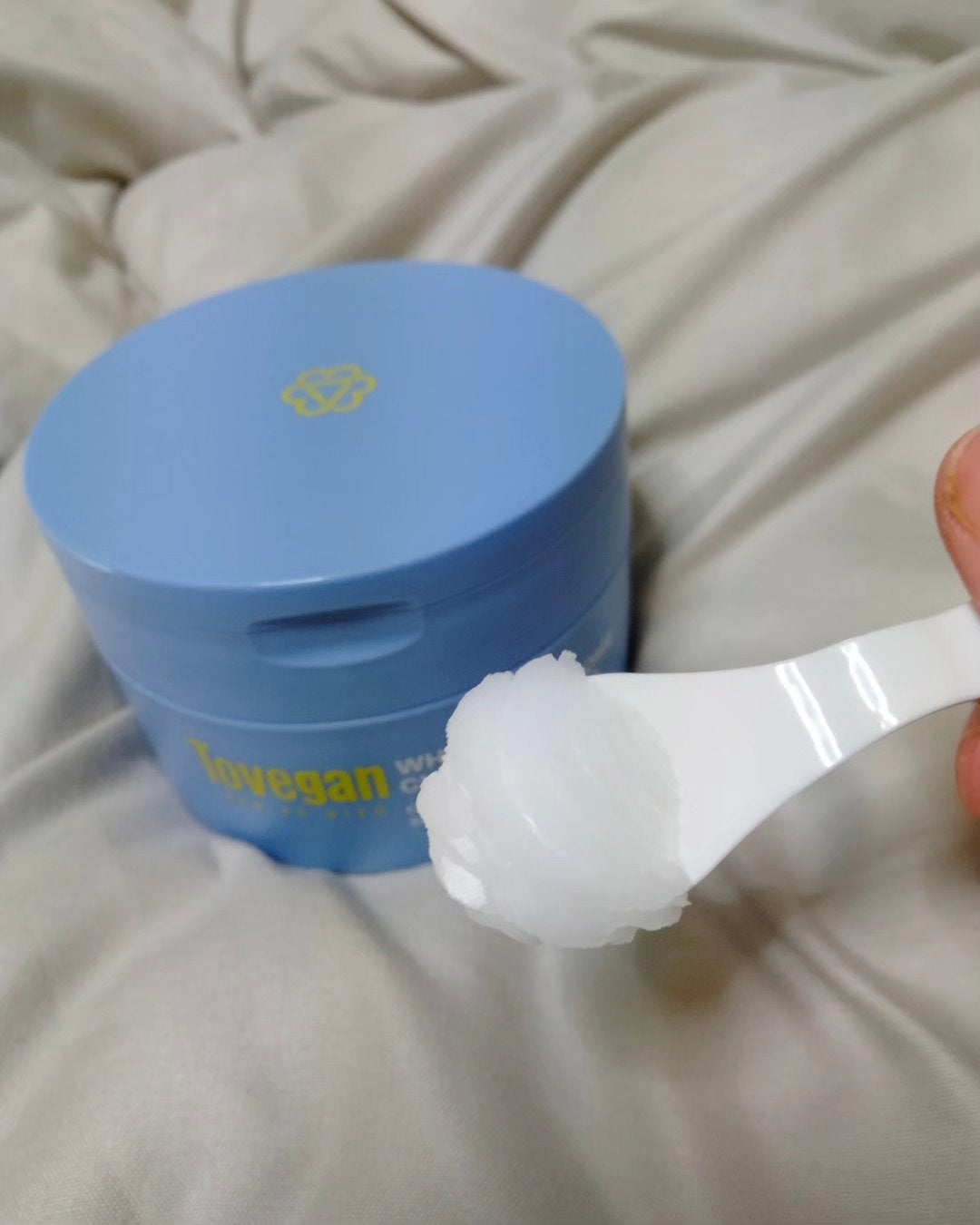 カラーフードシリーズホワイトホールサムクレンジングバーム/Tovegan/クレンジングバームを使ったクチコミ(2枚目)